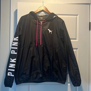 Victoria’s Secret Pink pullover half zipper windbreaker